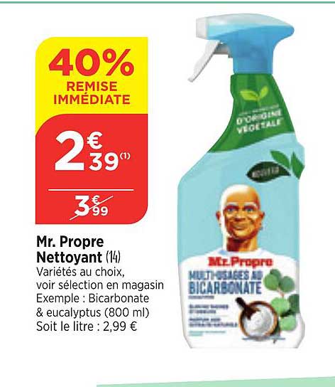 mr. propre nettoyant