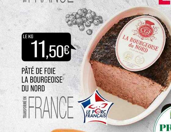 pâté de foie la bourgeoise du nord