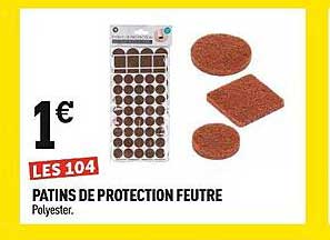 Patins De Protection Feutre