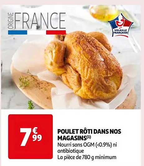 Poulet Rôti Dans Nos Magasins