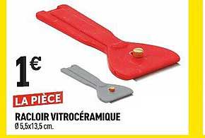racloir vitrocéramique