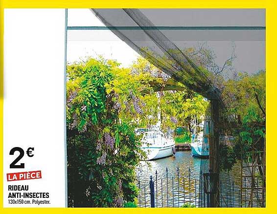rideau anti-insectes