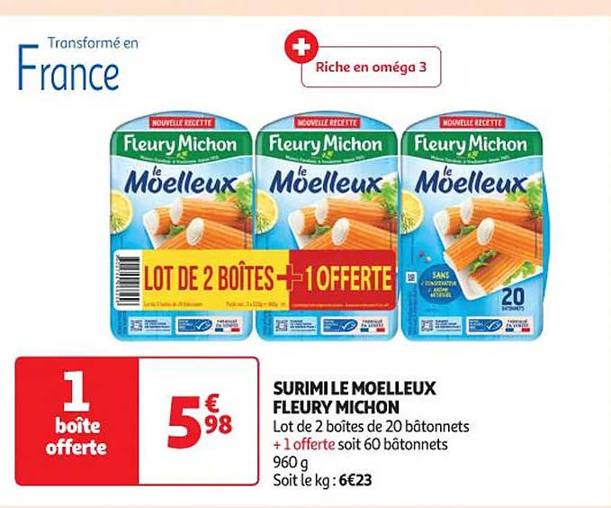 surimi le moelleux fleury michon