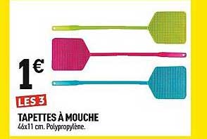 tapettes à mouche