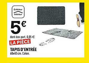 tapis d'entrée