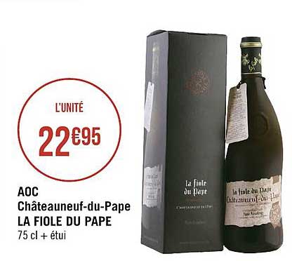 Aoc Châteauneuf Du Pape La Fiole Du Pape