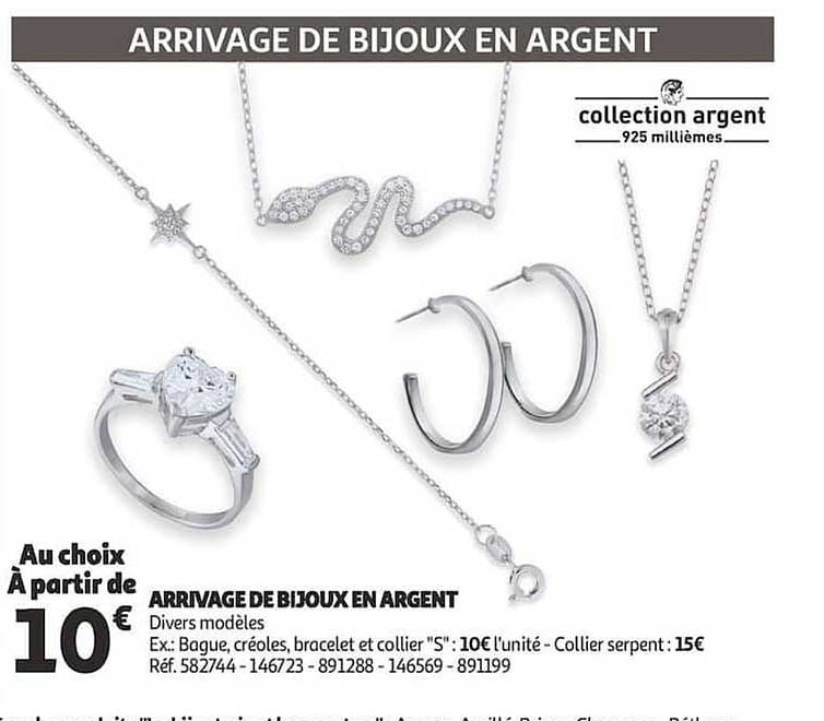 Arrivage De Bijoux En Argent Collection Argent