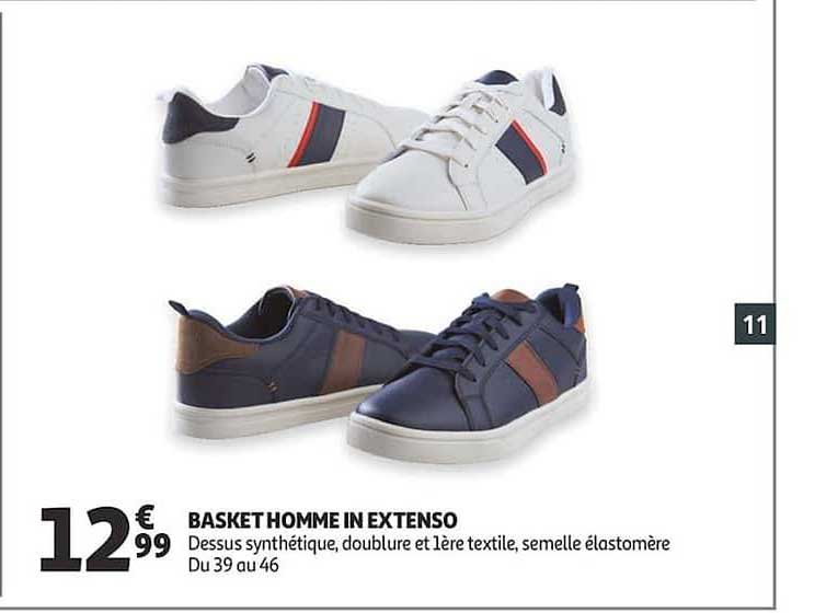basket homme in extenso