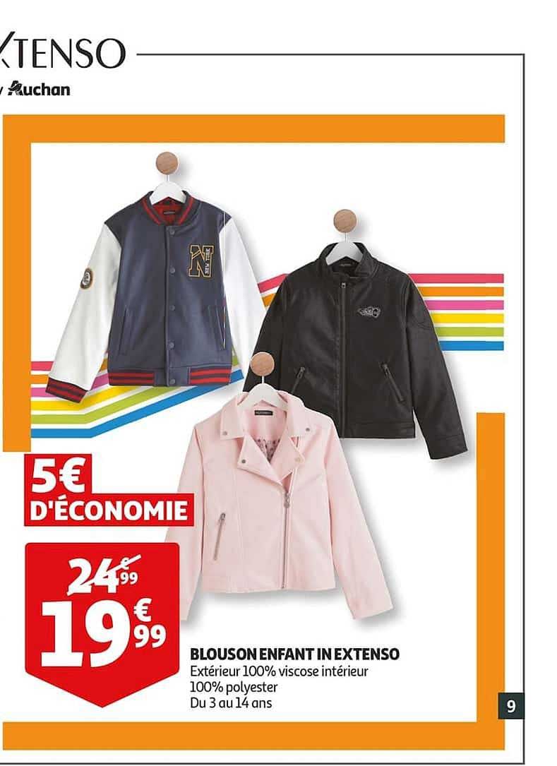 blouson enfant in extenso