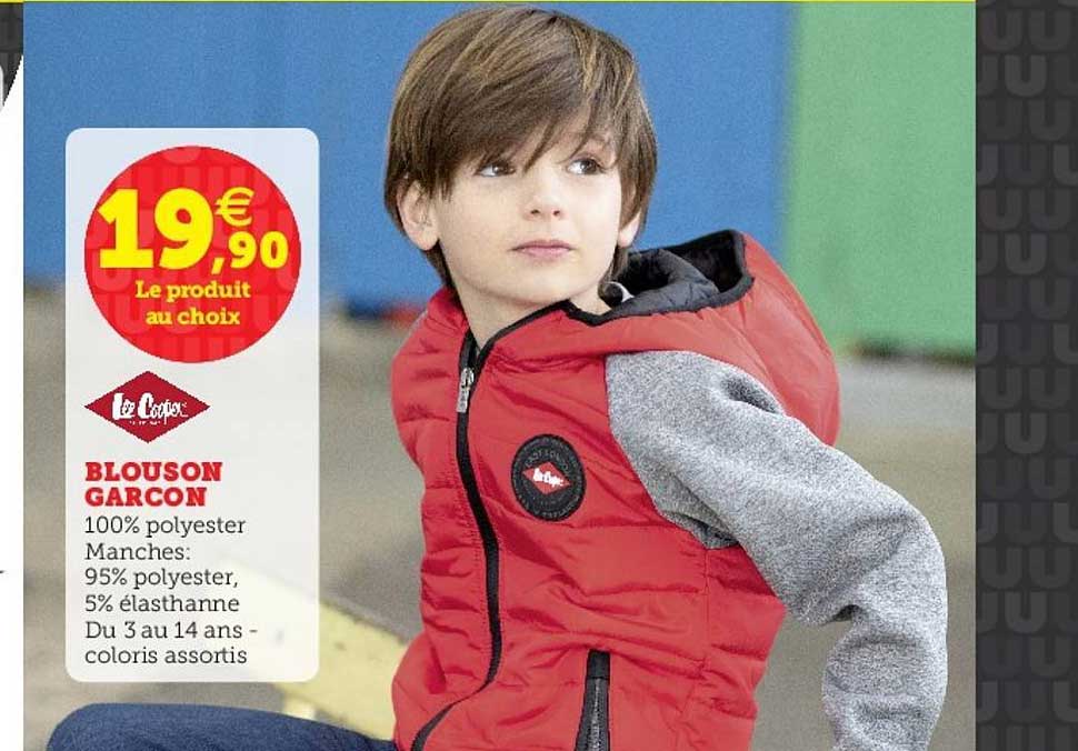 blouson garçon lee cooper