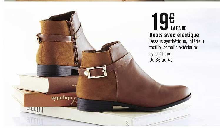 Boots Avec élastique