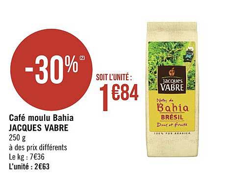 café moulu bahia jacques vabre