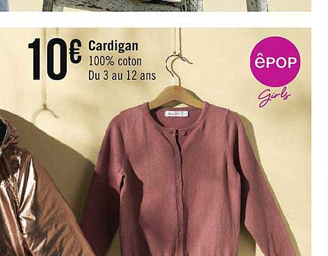 Cardigan êpop Girly