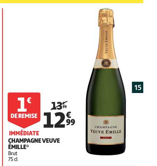 champagne veuve émille