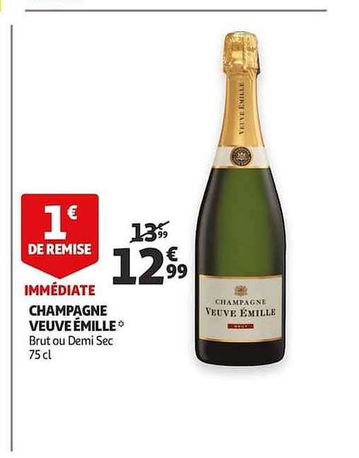 champagne veuve émille