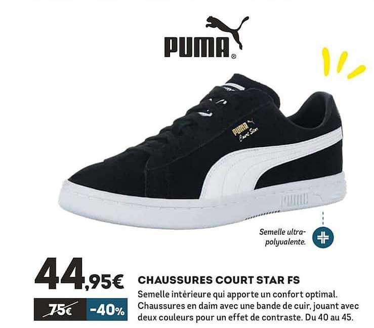 chaussures court star fs puma