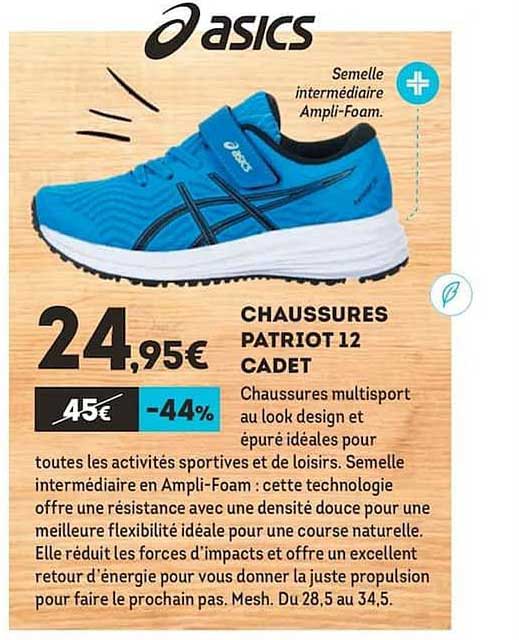Chaussures Patriot 12 Cadet Asics