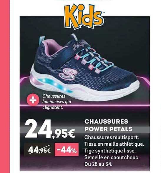 chaussures power petals