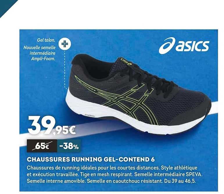 chaussures running gel contend 6