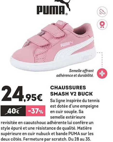 chaussures swash v2 buck puma