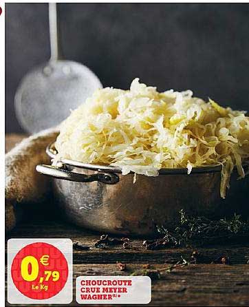 choucroute crue meyer wagner