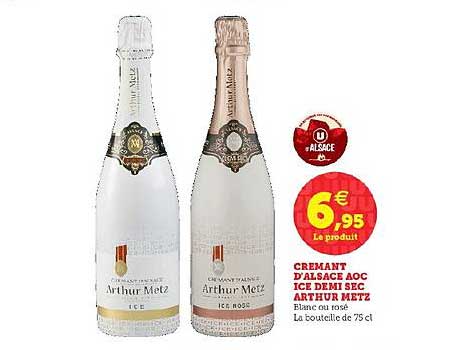 Cremant D Alsace Aoc Ice Demi Sec Arthur Metz