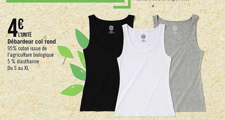 débardeur col rond