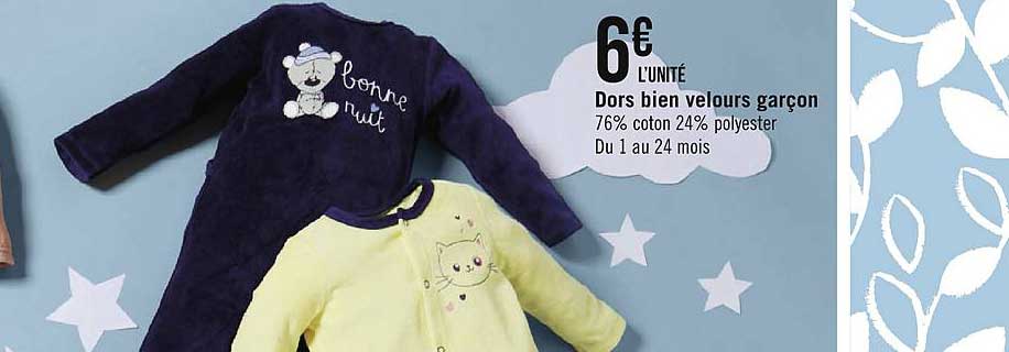 dors bien velours garçon