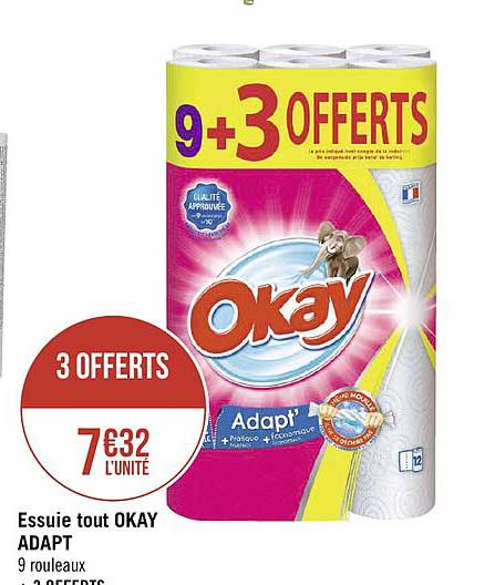 essuie tout okay adapt