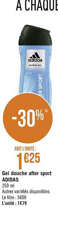 gel douche after sport adidas