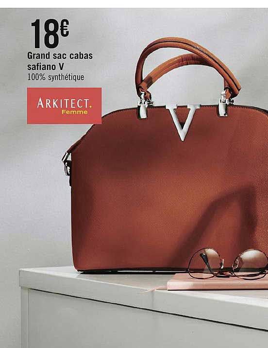 grand sac cabas safiano v arkitect femme