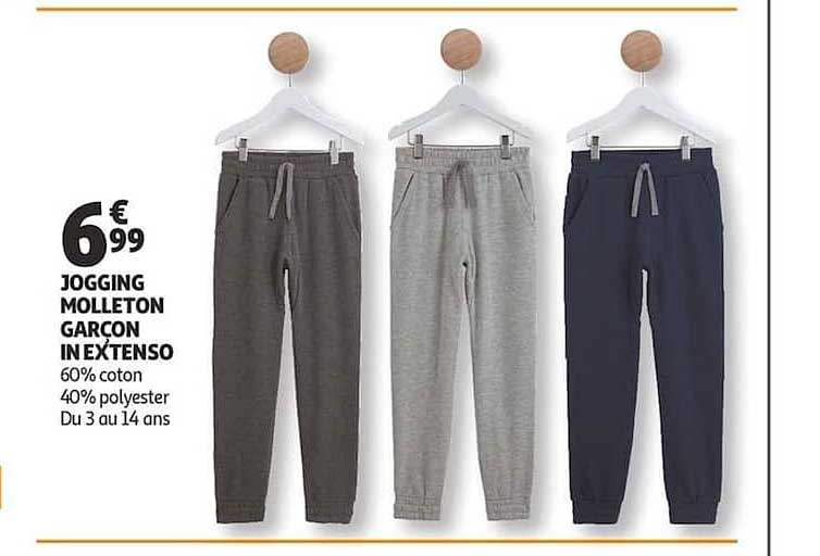 jogging molleton garçon in extenso