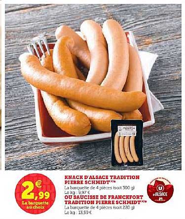knack d alsace ou saucisse de franckfort tradition pierre schmidt