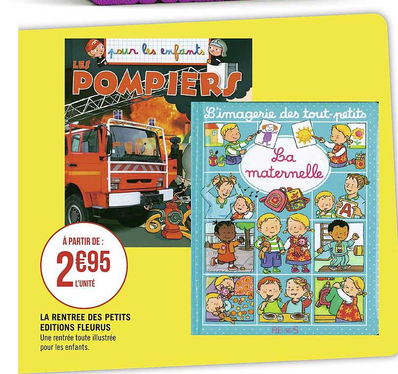 la rentrée des petits éditions fleurus