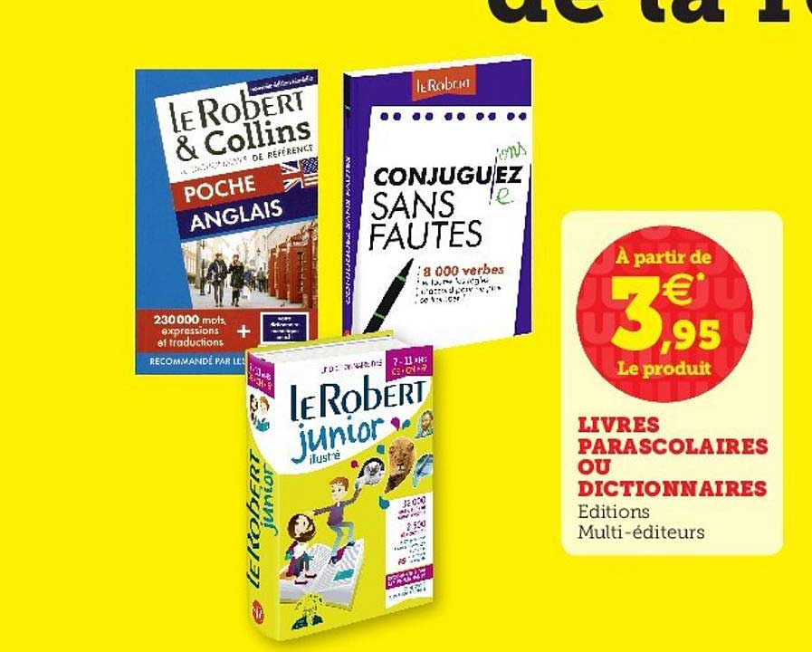 Livres Parascolaires Ou Dictionnaires