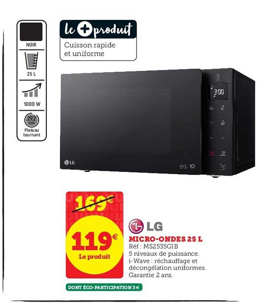 Micro Ondes 25 Litres Lg