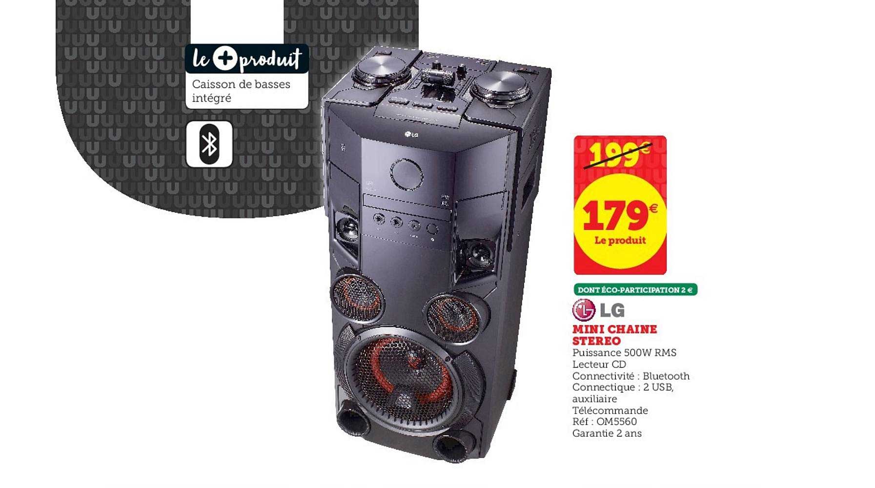 Mini Chaîne Stéréo Lg