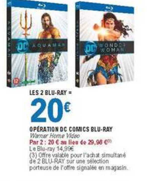 opération dc comics blu ray