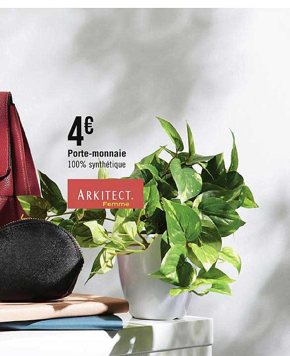 porte monnaie arkitect femme