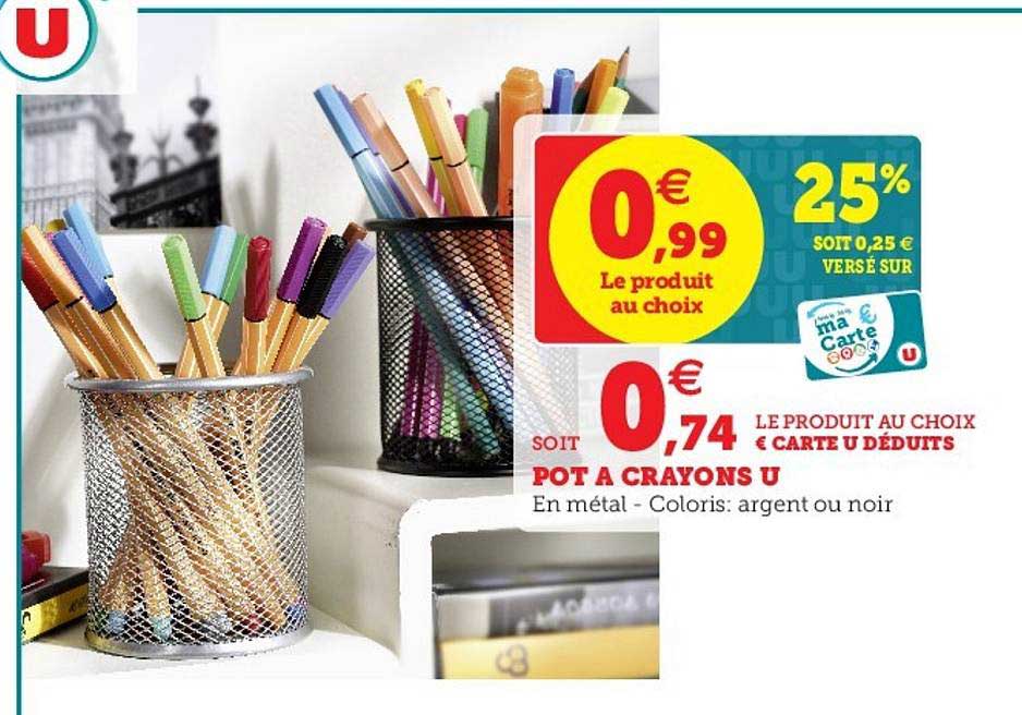 Pot à Crayons U