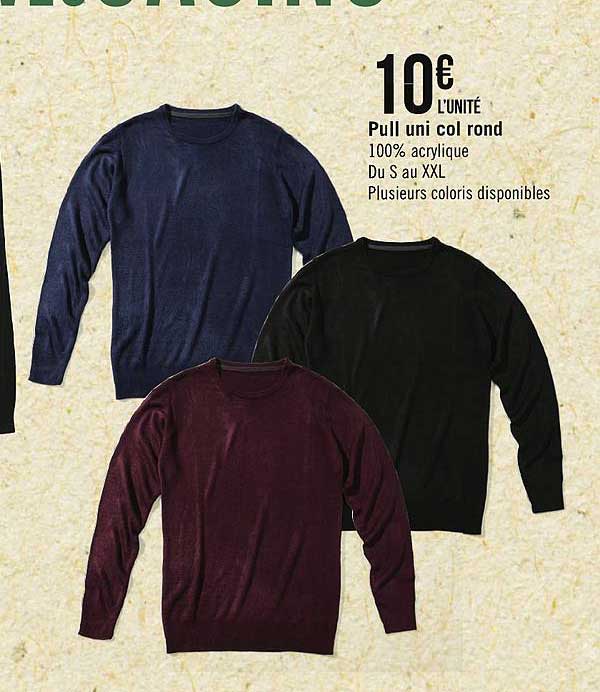 pull uni col rond