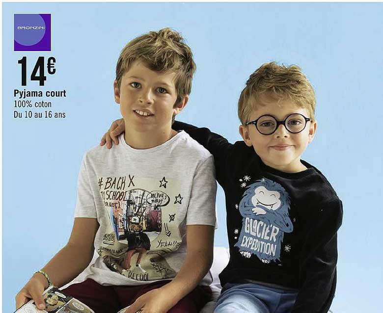 pyjama court bronzini