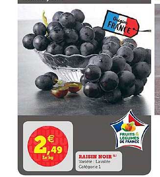 raison noir fruits & légumes de france