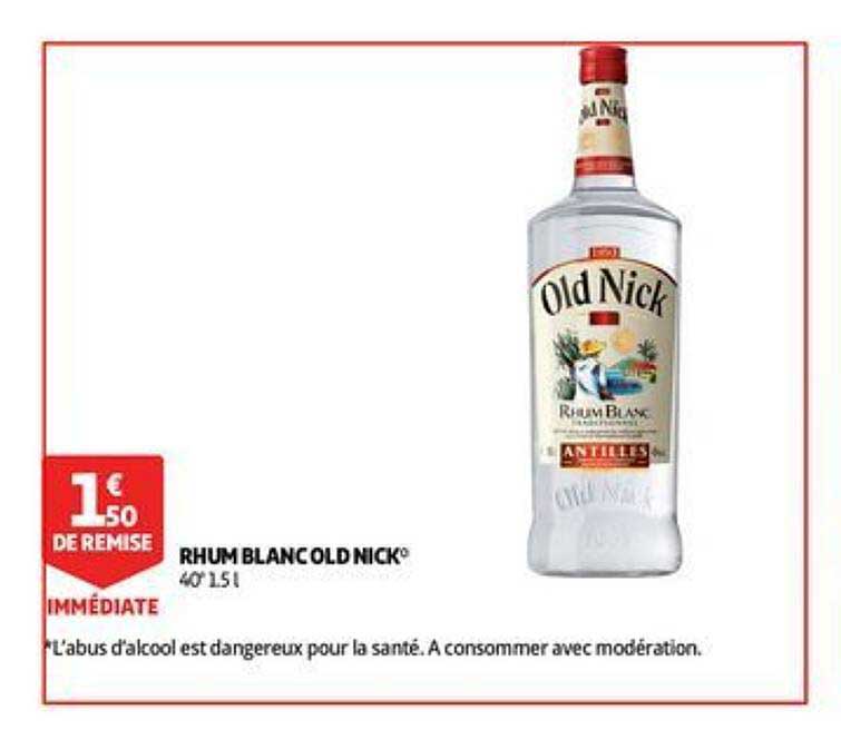 rhum blanc old nick