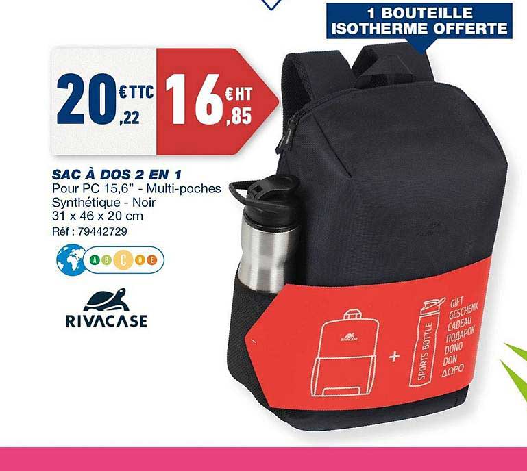 sac à dos 2en1 rivacase