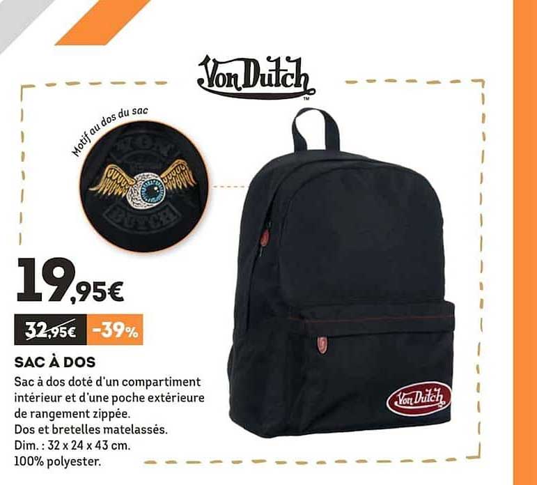 sac à dos von dutch