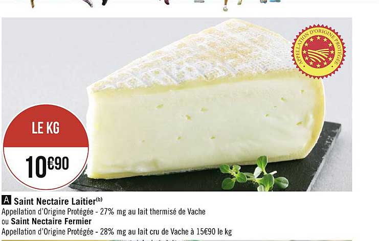 saint nectaire laitier ou saint nectaire fermier