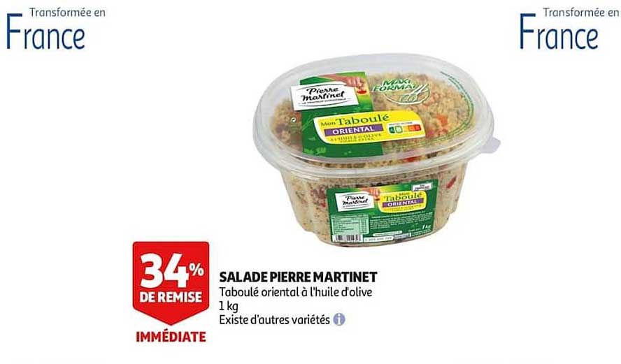 Salade Pierre Martinet 34% De Remise Immédiate