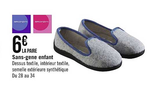 sans gene enfant bronzini