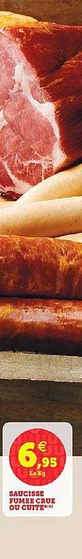 Saucisse Fumée Crue Ou Cuite